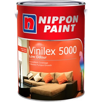 NIPPON PAINT VINILEX  5000 1L 1489 COLOURS Interior  