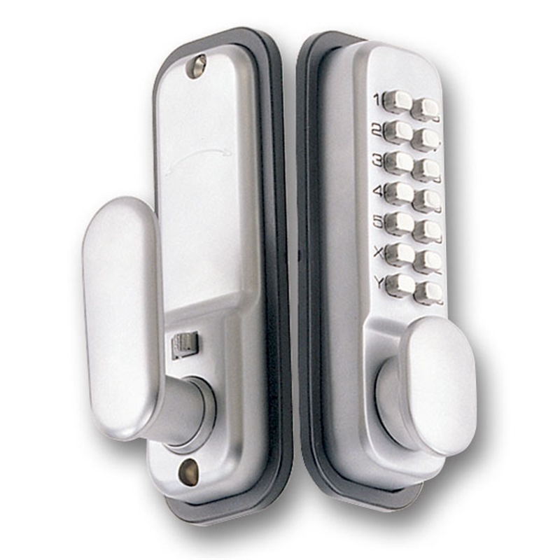 push button door lock