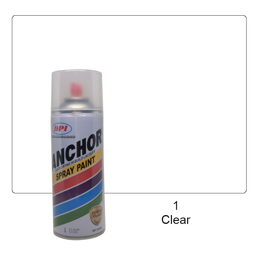 ANCHOR PREMIUM QUALITY SPRAY PAINT STANDARD COLOURS 400ML | Spray