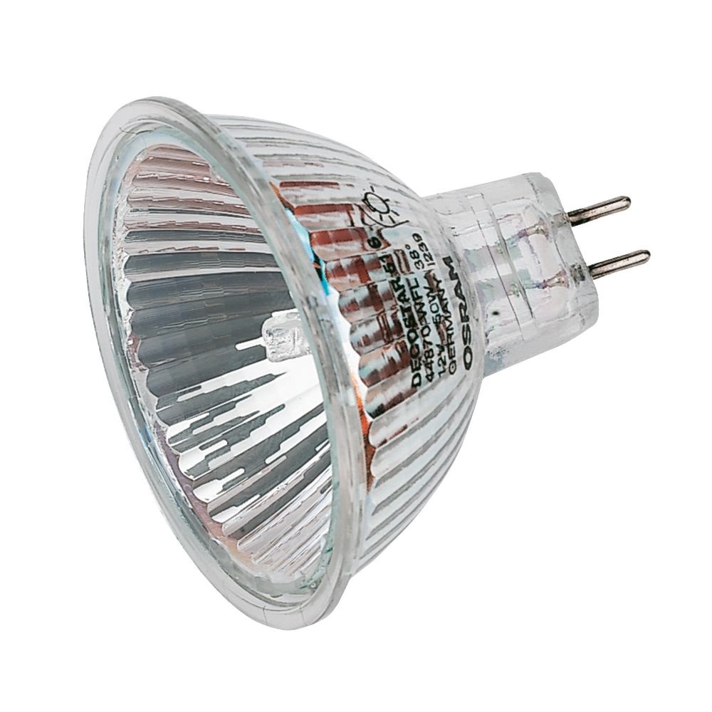 osram 卤素灯泡 12v 50w mr16 gu5.3-44870wfl